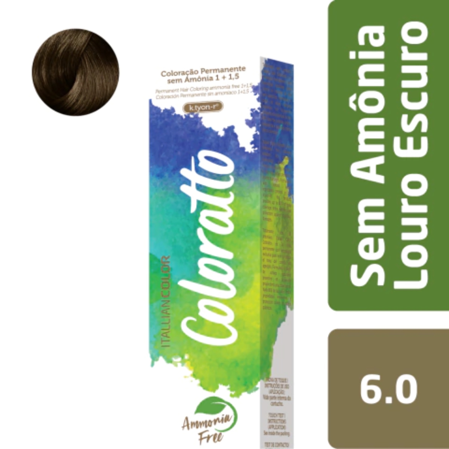 Color Coloratto Louro Escuro 6.0 60g
