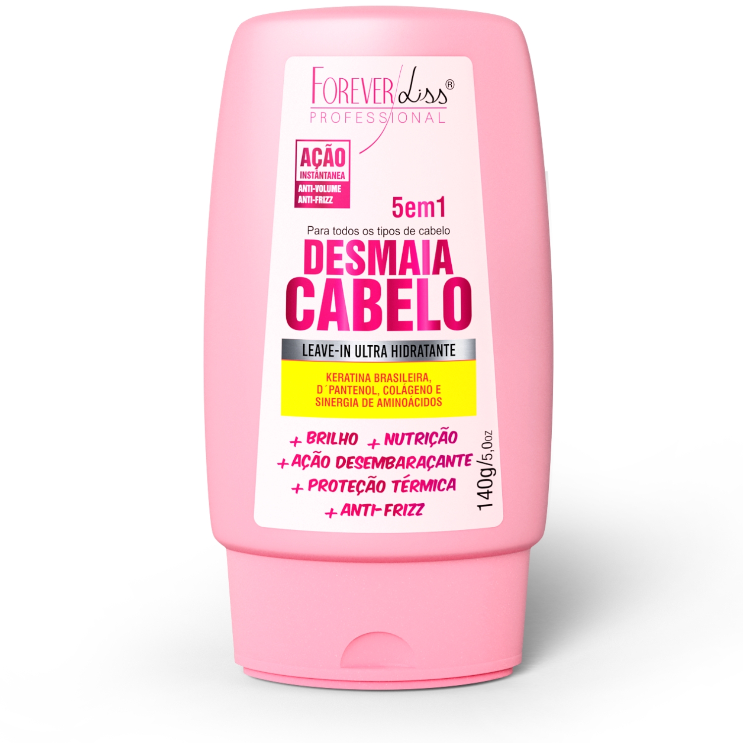 Leave-In Desmaia Cabelo 5 Em 1 Forever Liss 140g