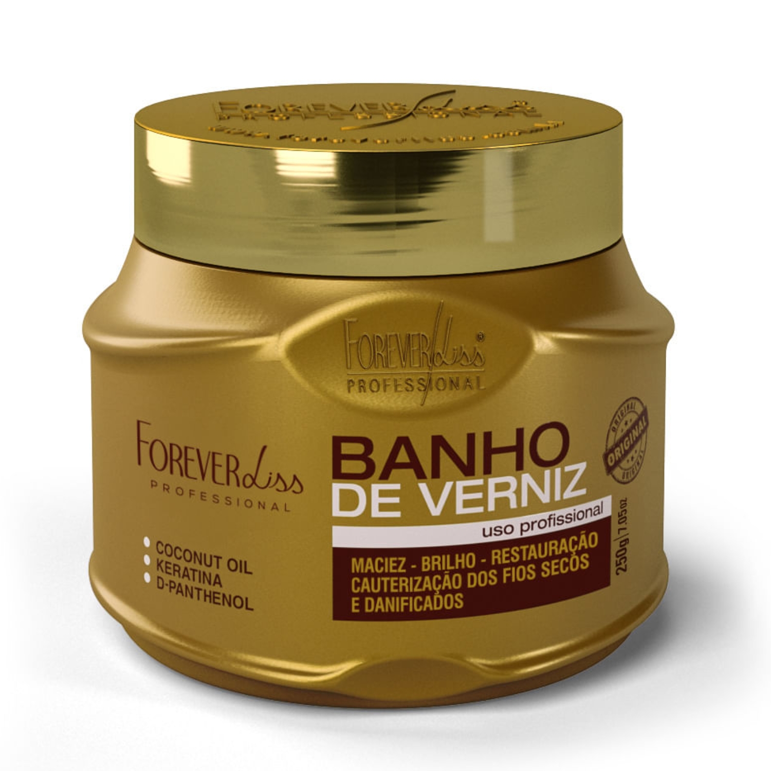 Máscara Banho de Verniz Forever Liss 250g