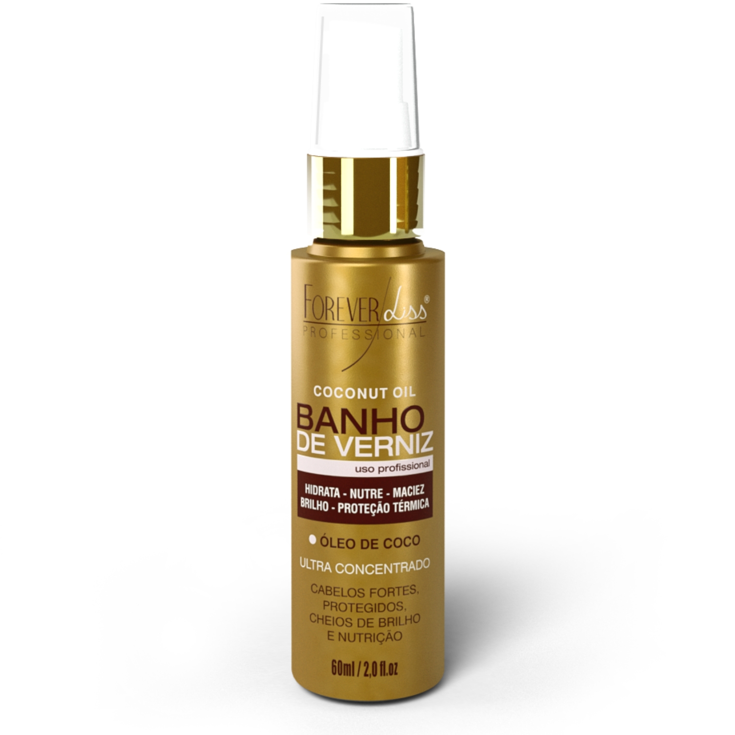Óleo de Coco Banho de Verniz Forever Liss 60ml
