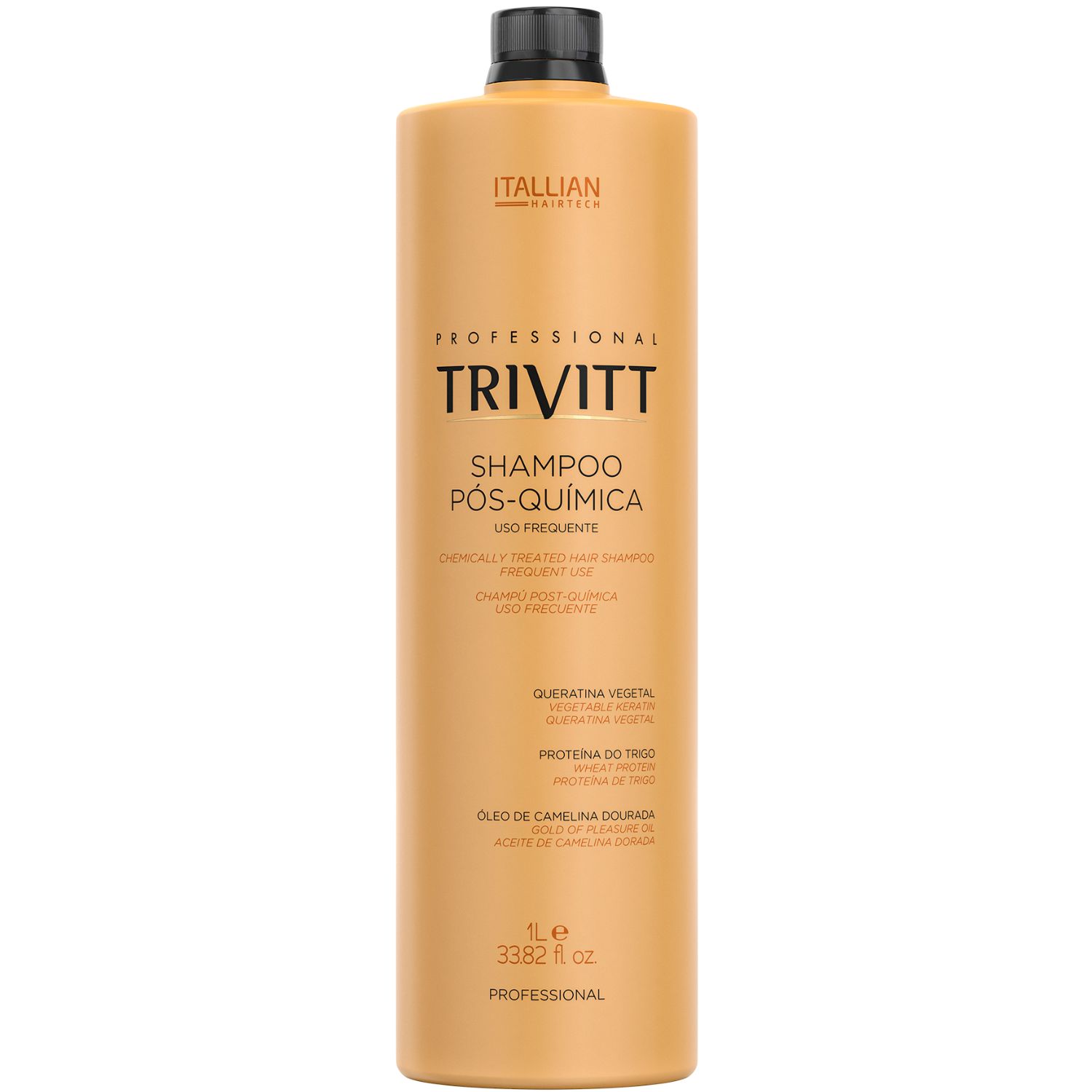 Shampoo pós-química para uso frequente Trivitt 1L