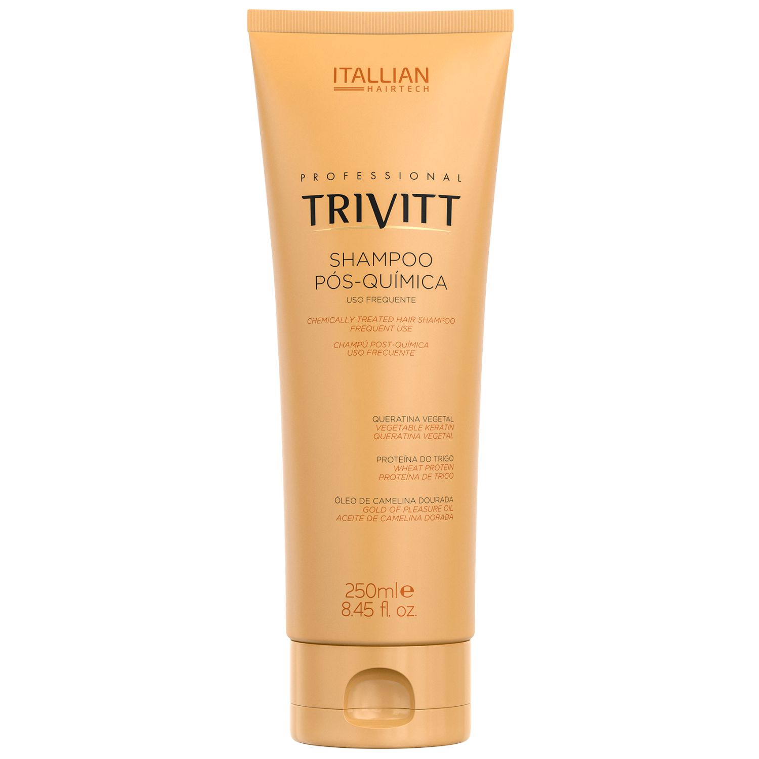 Shampoo pós-química para uso frequente Trivitt 250ml